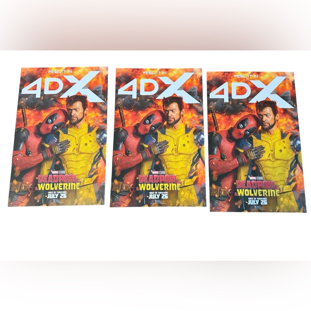 Deadpool and Wolverine 4DX Posters 3!
